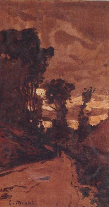Pierre Renoir Road by Saint-Simeon Farm oil painting picture